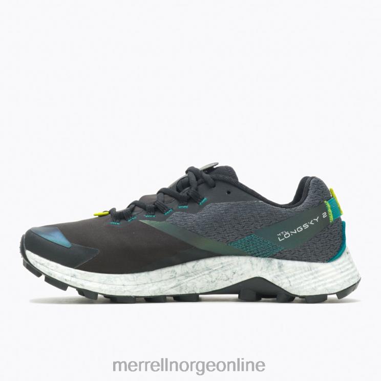 Merrell kvinner 004LV1203 mtl long sky 2 skjold (j067432) sko svart/jade