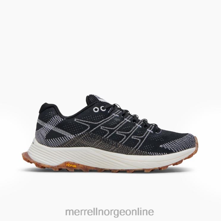 Merrell kvinner 004LV674 moab flight eco dye bred bredde (j067092w) sko svart hvit