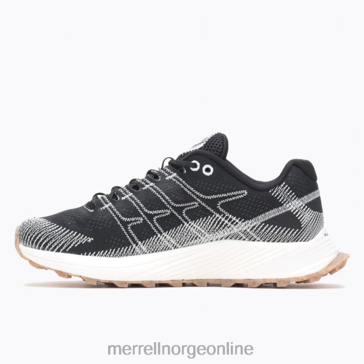 Merrell kvinner 004LV674 moab flight eco dye bred bredde (j067092w) sko svart hvit