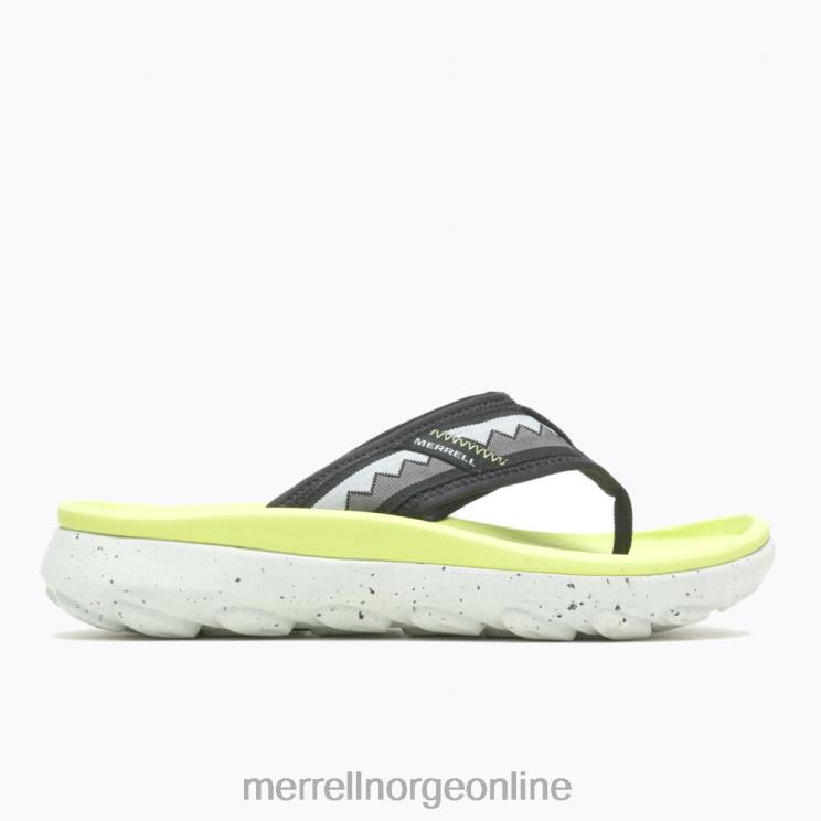 Merrell kvinner 004LV935 hut ultra flip (j005550) sko sort/selleri