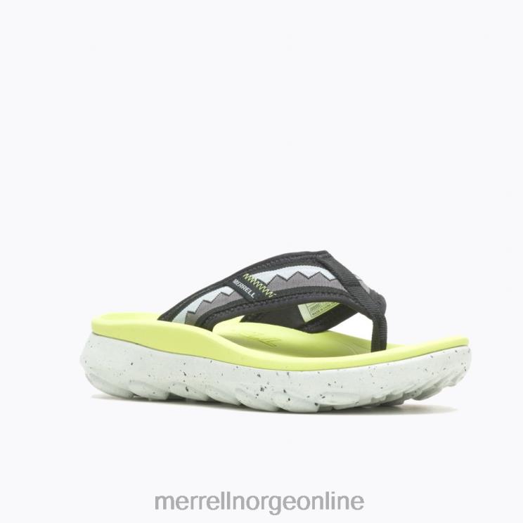 Merrell kvinner 004LV935 hut ultra flip (j005550) sko sort/selleri