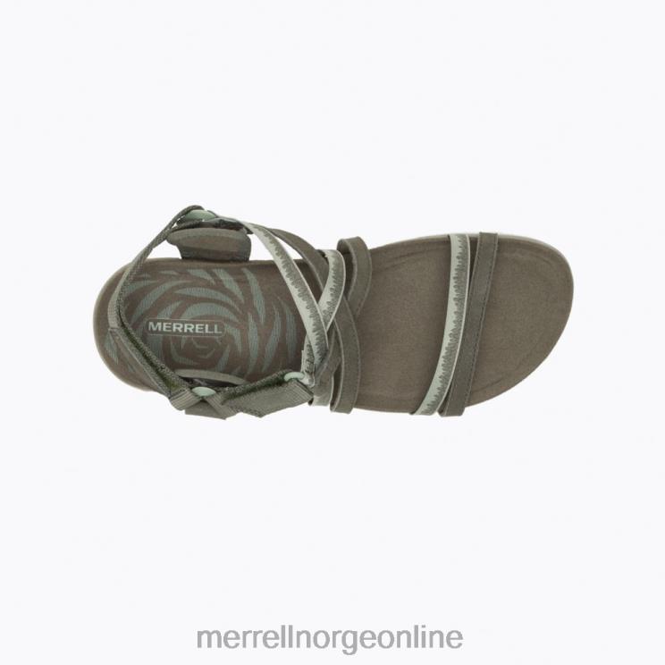 Merrell kvinner 004LV957 terran 3 cush gitter (j004570) sko oliven