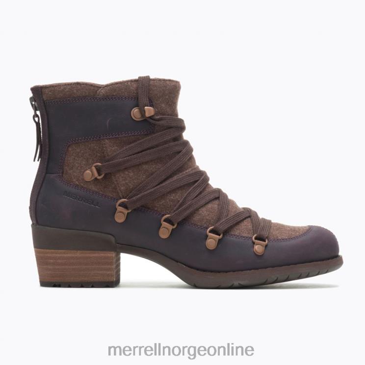 Merrell kvinner 004LV1122 shiloh ii varm (j004826) sko burgunder