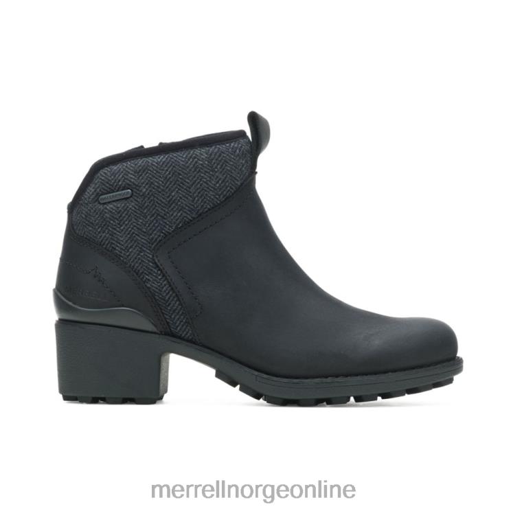 Merrell kvinner 004LV1151 chateau ii mid pull vanntett (j000886) sko svart/kull