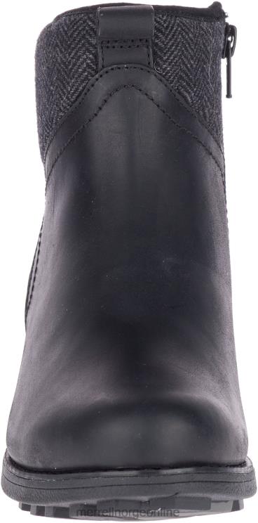 Merrell kvinner 004LV1151 chateau ii mid pull vanntett (j000886) sko svart/kull