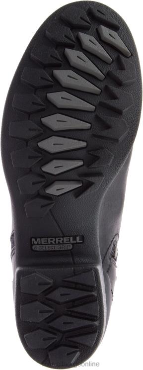 Merrell kvinner 004LV1151 chateau ii mid pull vanntett (j000886) sko svart/kull