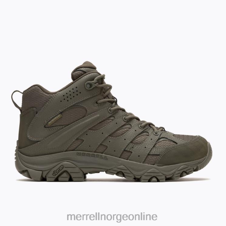 Merrell kvinner 004LV122 moab 3 mid taktisk vanntett (j004113) sko mørk oliven