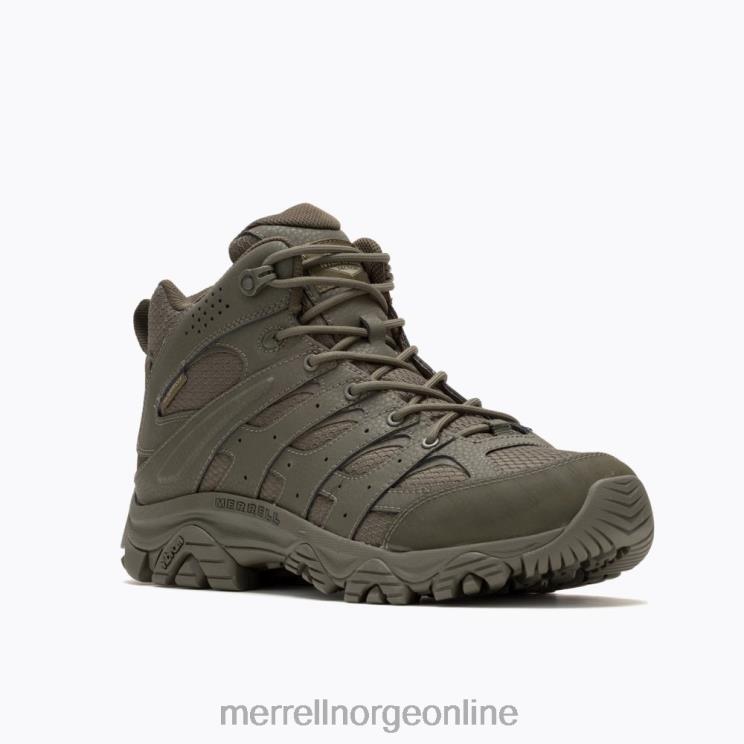 Merrell kvinner 004LV122 moab 3 mid taktisk vanntett (j004113) sko mørk oliven