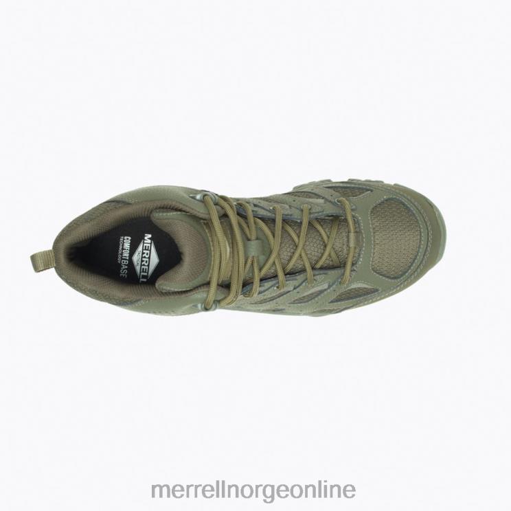 Merrell kvinner 004LV122 moab 3 mid taktisk vanntett (j004113) sko mørk oliven