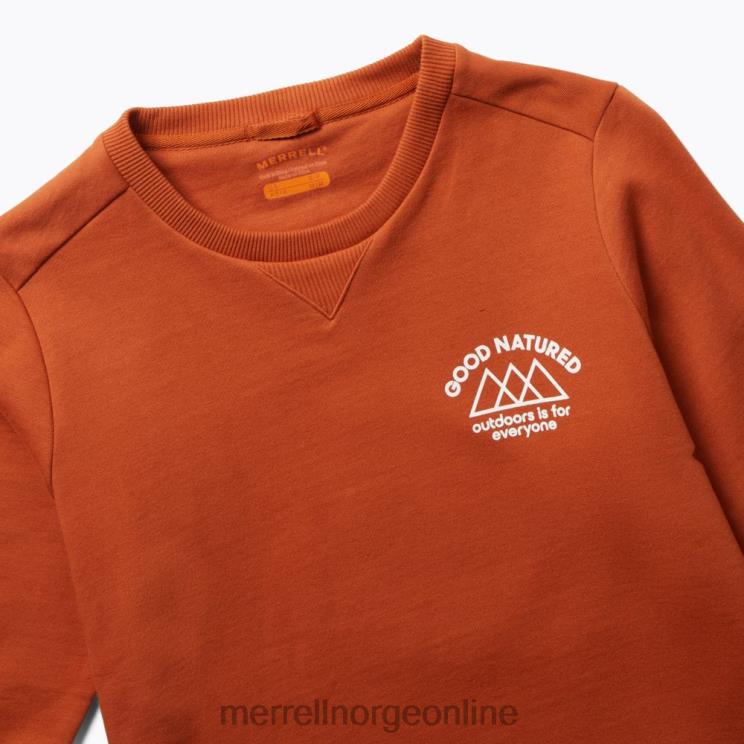 Merrell kvinner 004LV1230 godmodig fleece crew neck (jwf26633-787) klær potters leire