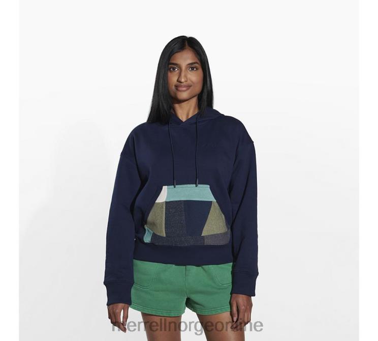 Merrell kvinner 004LV1240 scrap pullover hettegenser (jws26642-353) klær marinen