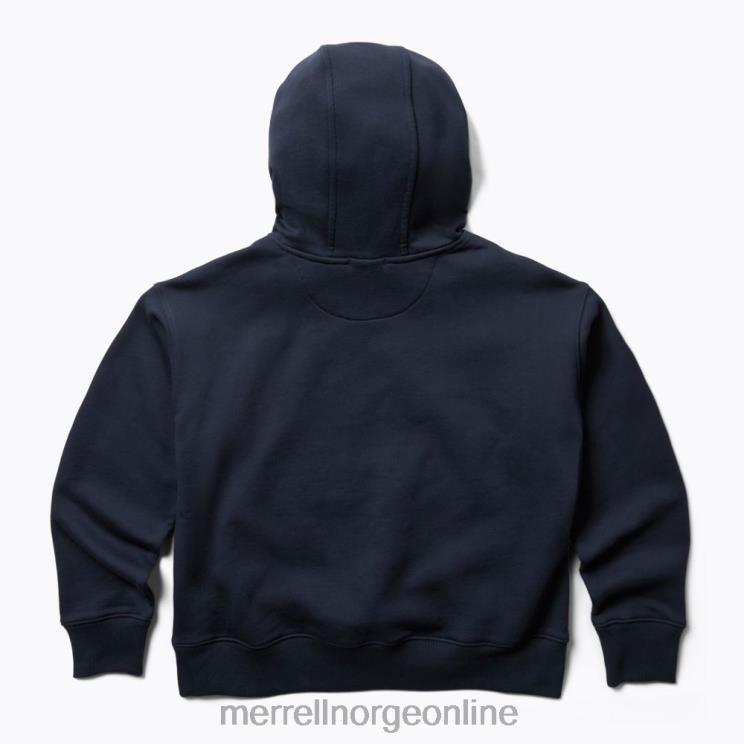 Merrell kvinner 004LV1240 scrap pullover hettegenser (jws26642-353) klær marinen