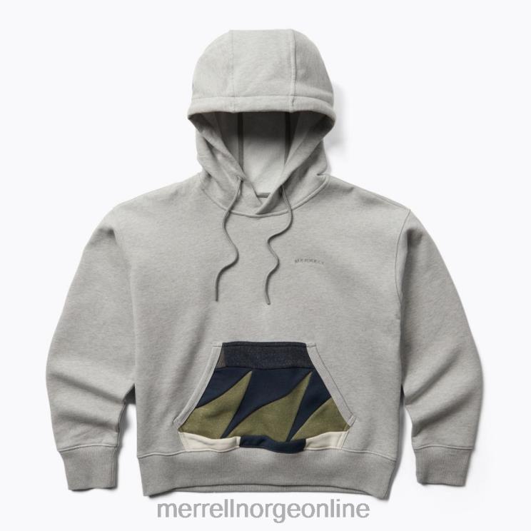 Merrell kvinner 004LV1241 scrap pullover hettegenser (jws26642-050) klær grå lyng