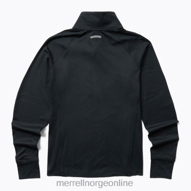 Merrell kvinner 004LV1334 løypeløp mellomlag (jwf26557-010) klær svart