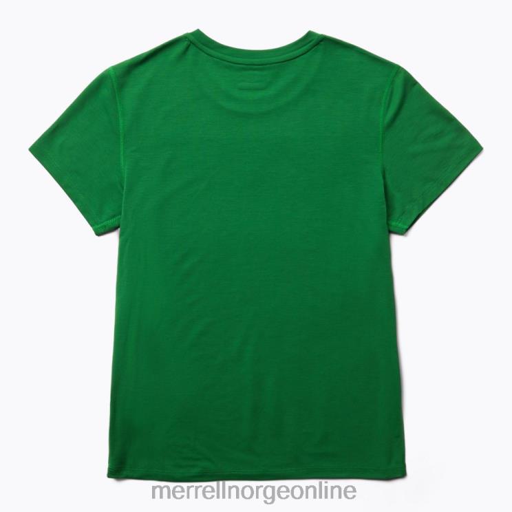 Merrell kvinner 004LV1001 hverdags-t-skjorte med tencel (jws26442-320) klær rikelig med grønt
