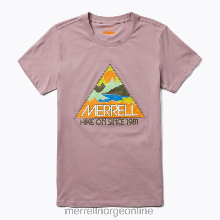Merrell kvinner 004LV1005 triangel tee (jws26825-494) klær hyllebær