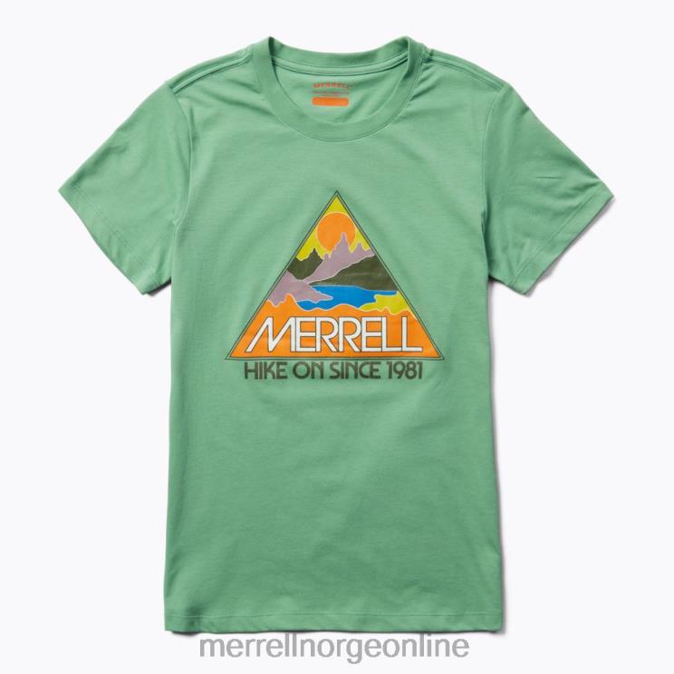 Merrell kvinner 004LV1006 triangel tee (jws26825-306) klær jade