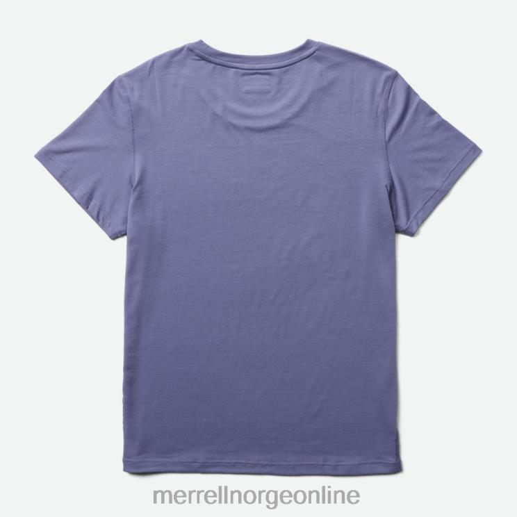 Merrell kvinner 004LV998 hverdags-t-skjorte med tencel (jws26442-488) klær hegre