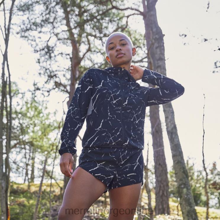 Merrell kvinner 004LV1192 løypejakke (jwf26556-970) klær lynavtrykk