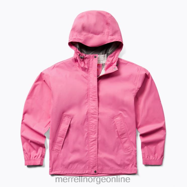 Merrell kvinner 004LV1252 fallon regnjakke (jws26353-495) klær jordbærmåne