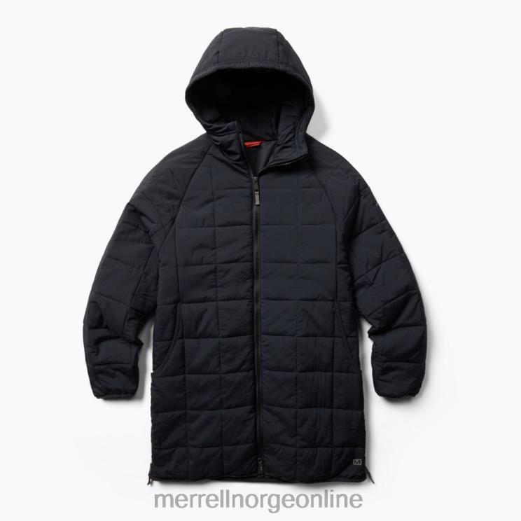 Merrell kvinner 004LV1272 terrengisolert parkas (jwf26546-010) klær svart