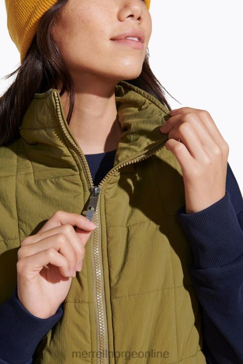 Merrell kvinner 004LV1313 terrengisolert vest (jwf26548-174) klær martini oliven