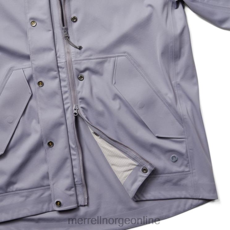 Merrell kvinner 004LV995 hviskende regnskall (jws26351-485) klær sølvkule
