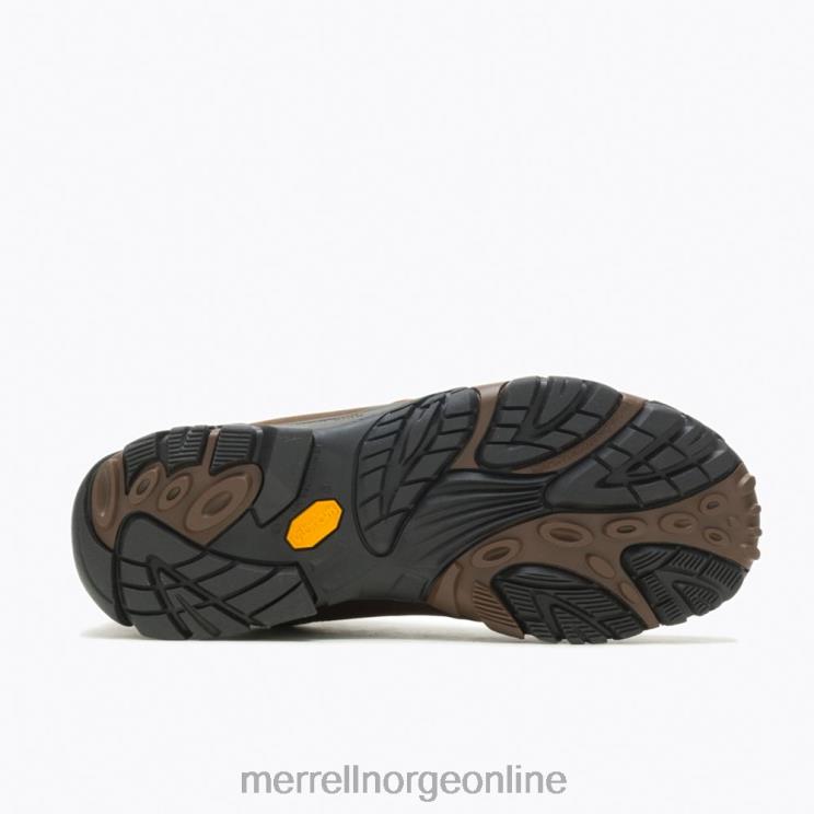Merrell menn 004LV326 moab adventure mid vanntett bred bredde (j91819w) sko mørk jord
