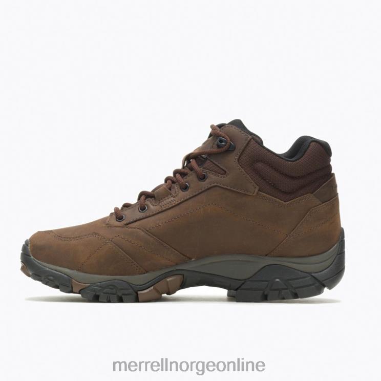 Merrell menn 004LV326 moab adventure mid vanntett bred bredde (j91819w) sko mørk jord