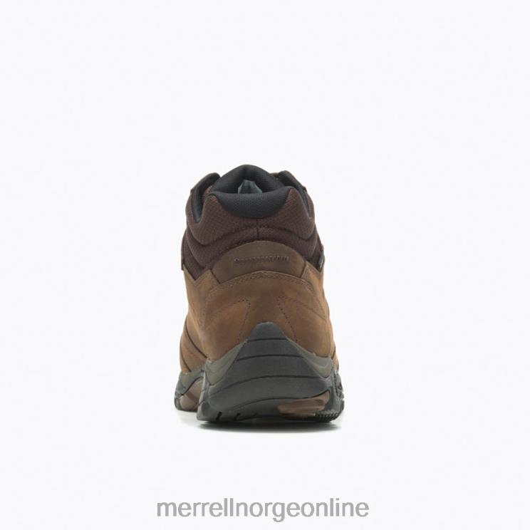 Merrell menn 004LV326 moab adventure mid vanntett bred bredde (j91819w) sko mørk jord