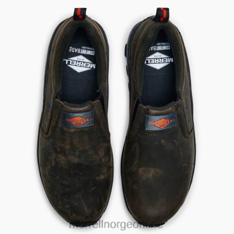Merrell menn 004LV340 jungle moc leather sr arbeidssko (j099323) sko espresso