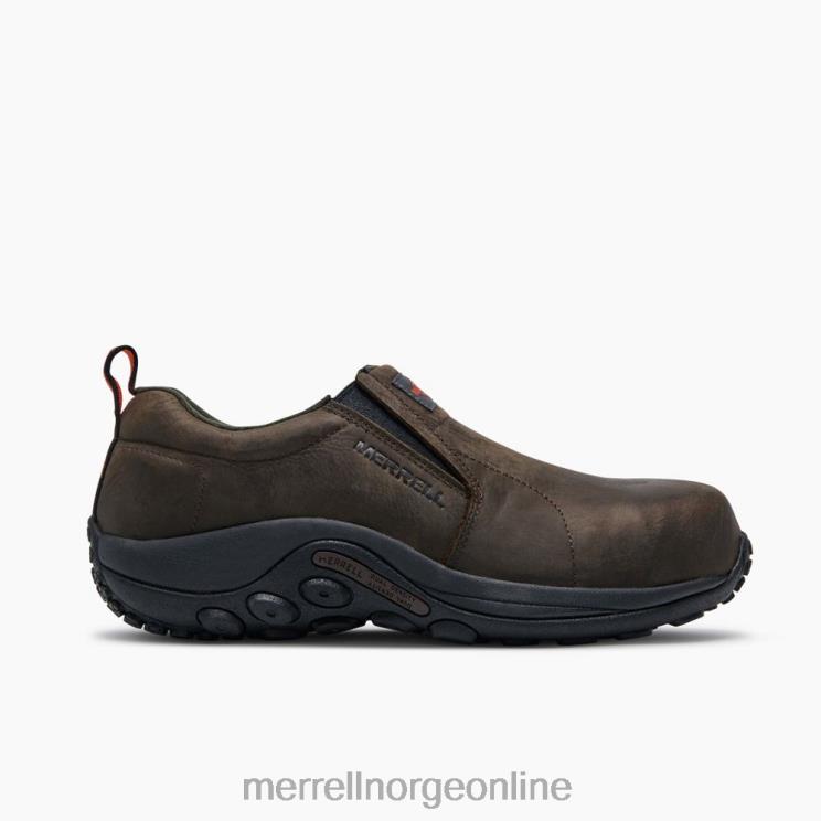Merrell menn 004LV346 jungle moc leather comp toe arbeidssko (j099319) sko espresso