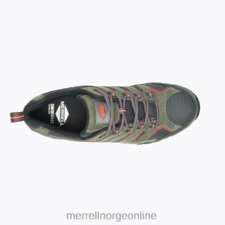 Merrell menn 004LV370 moab vertex vent comp toe arbeidssko (j11121) sko tinn