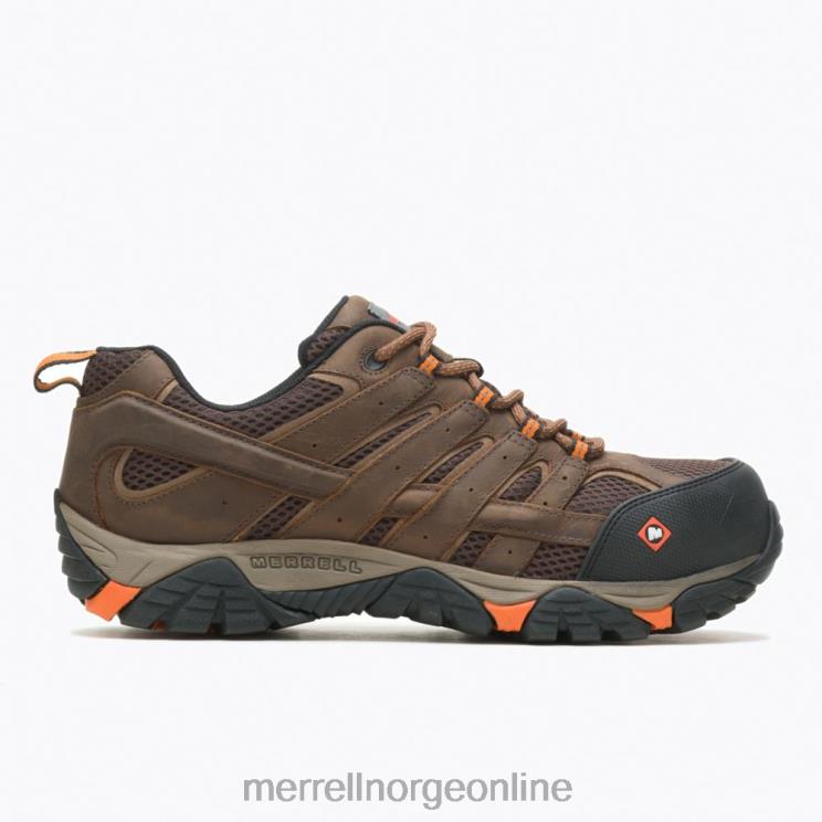 Merrell menn 004LV372 moab vertex vent comp toe arbeidssko (j11119) sko leire