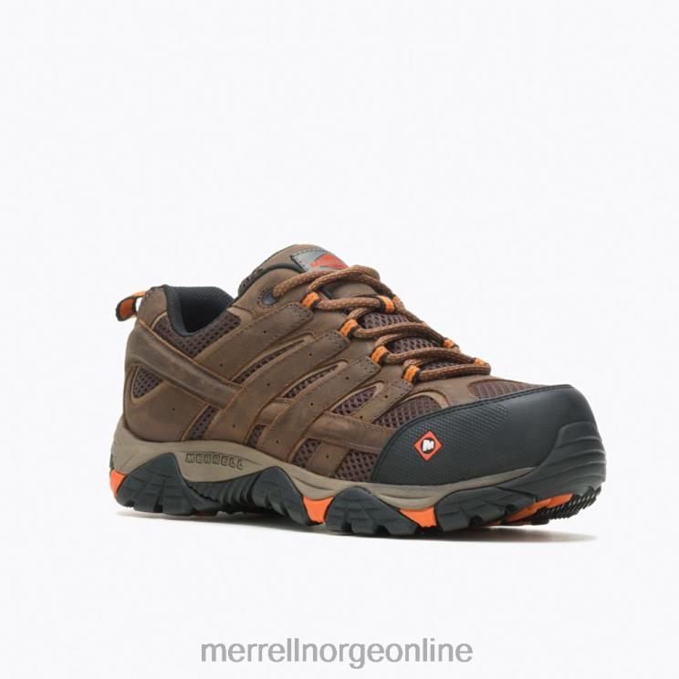 Merrell menn 004LV372 moab vertex vent comp toe arbeidssko (j11119) sko leire