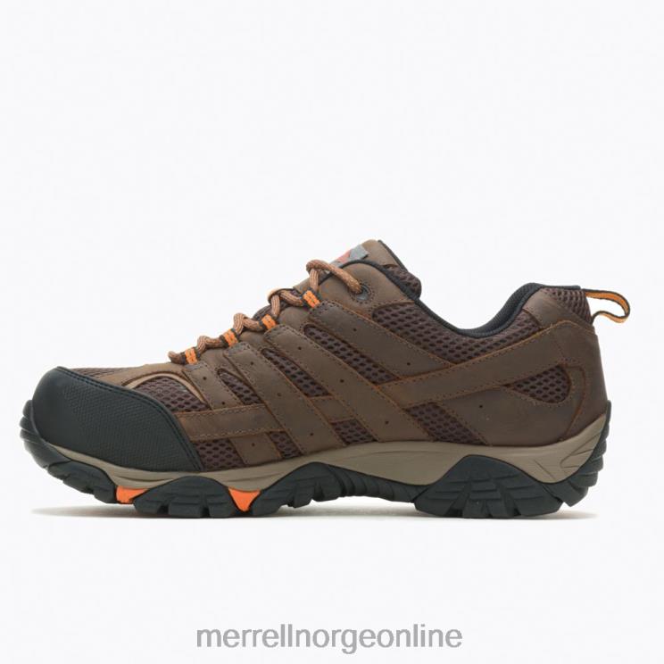 Merrell menn 004LV372 moab vertex vent comp toe arbeidssko (j11119) sko leire