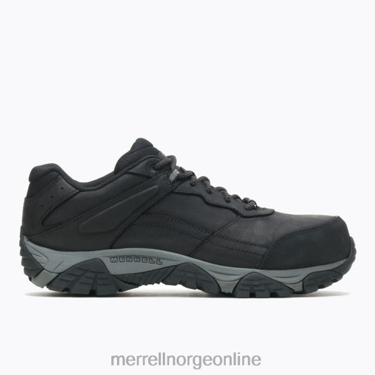 Merrell menn 004LV421 moab adventure karbonfiber bred bredde (j004635w) sko svart
