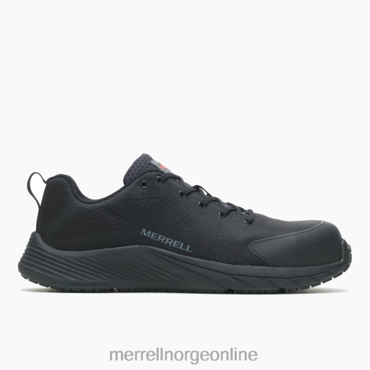 Merrell menn 004LV439 moab flight karbonfiber bred bredde (j004625w) sko svart