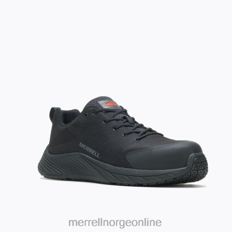 Merrell menn 004LV439 moab flight karbonfiber bred bredde (j004625w) sko svart