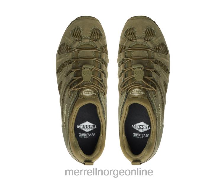 Merrell menn 004LV481 cham 8 stretch taktisk (j099409) sko mørk oliven