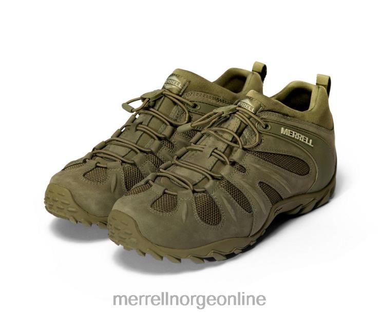 Merrell menn 004LV481 cham 8 stretch taktisk (j099409) sko mørk oliven