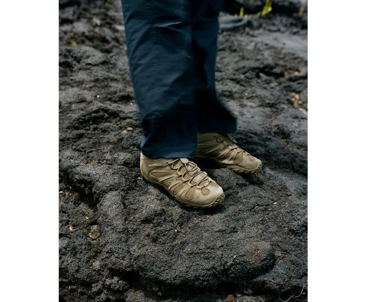 Merrell menn 004LV481 cham 8 stretch taktisk (j099409) sko mørk oliven