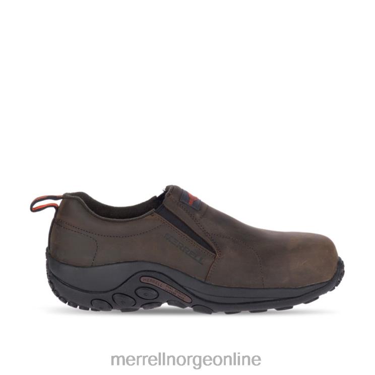 Merrell menn 004LV487 jungle moc leather comp toe arbeidssko bred bredde (j099319w) sko espresso