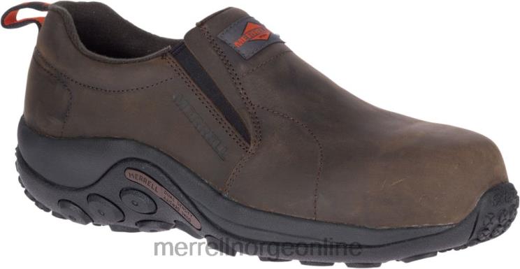 Merrell menn 004LV487 jungle moc leather comp toe arbeidssko bred bredde (j099319w) sko espresso