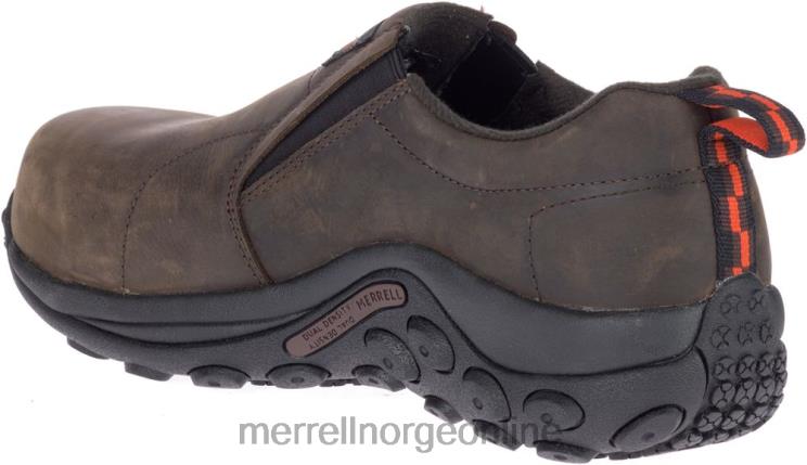 Merrell menn 004LV487 jungle moc leather comp toe arbeidssko bred bredde (j099319w) sko espresso