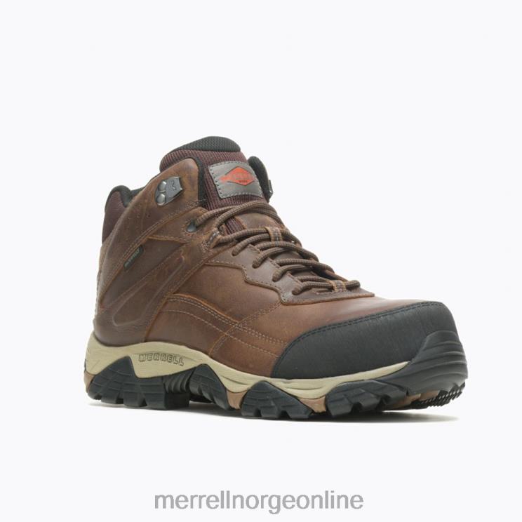 Merrell menn 004LV494 moab adventure mid vanntett karbonfiber bred bredde (j004633w) sko fløtekaramell