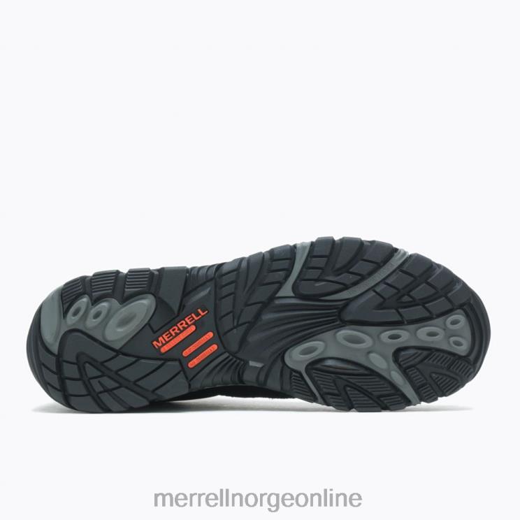 Merrell menn 004LV495 moab adventure mid vanntett karbonfiber bred bredde (j004631w) sko svart