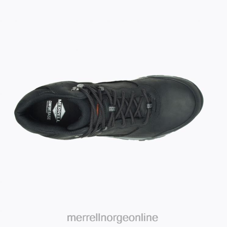Merrell menn 004LV495 moab adventure mid vanntett karbonfiber bred bredde (j004631w) sko svart