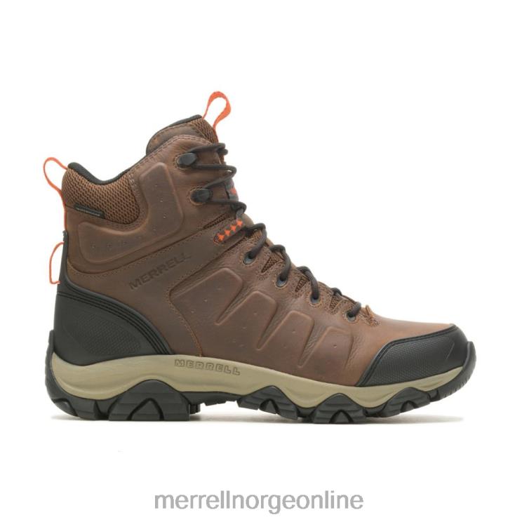 Merrell menn 004LV556 phaserbound 2 mid waterproof sr (j005057) sko jord/oransje