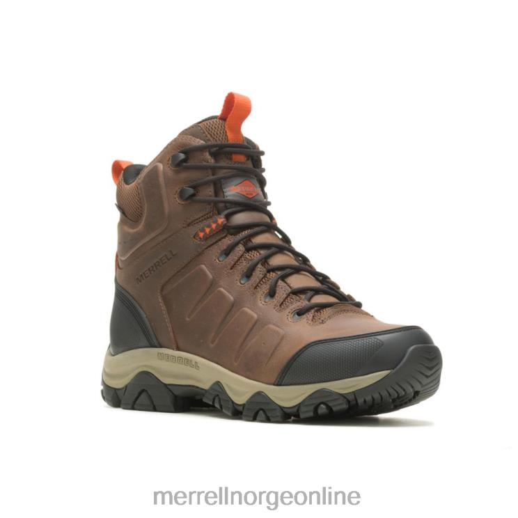 Merrell menn 004LV556 phaserbound 2 mid waterproof sr (j005057) sko jord/oransje